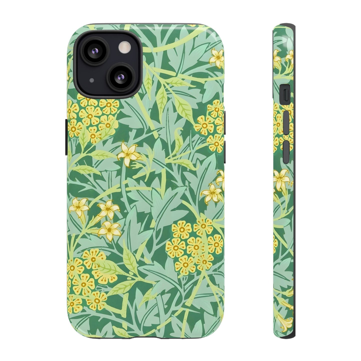 Tough Cases Organic Floral Phone Case, Stylish iPhone Cover, Eco-Friendly Gift, Nature Lover Accessory, Spring Decor, Unique Phone Protector
