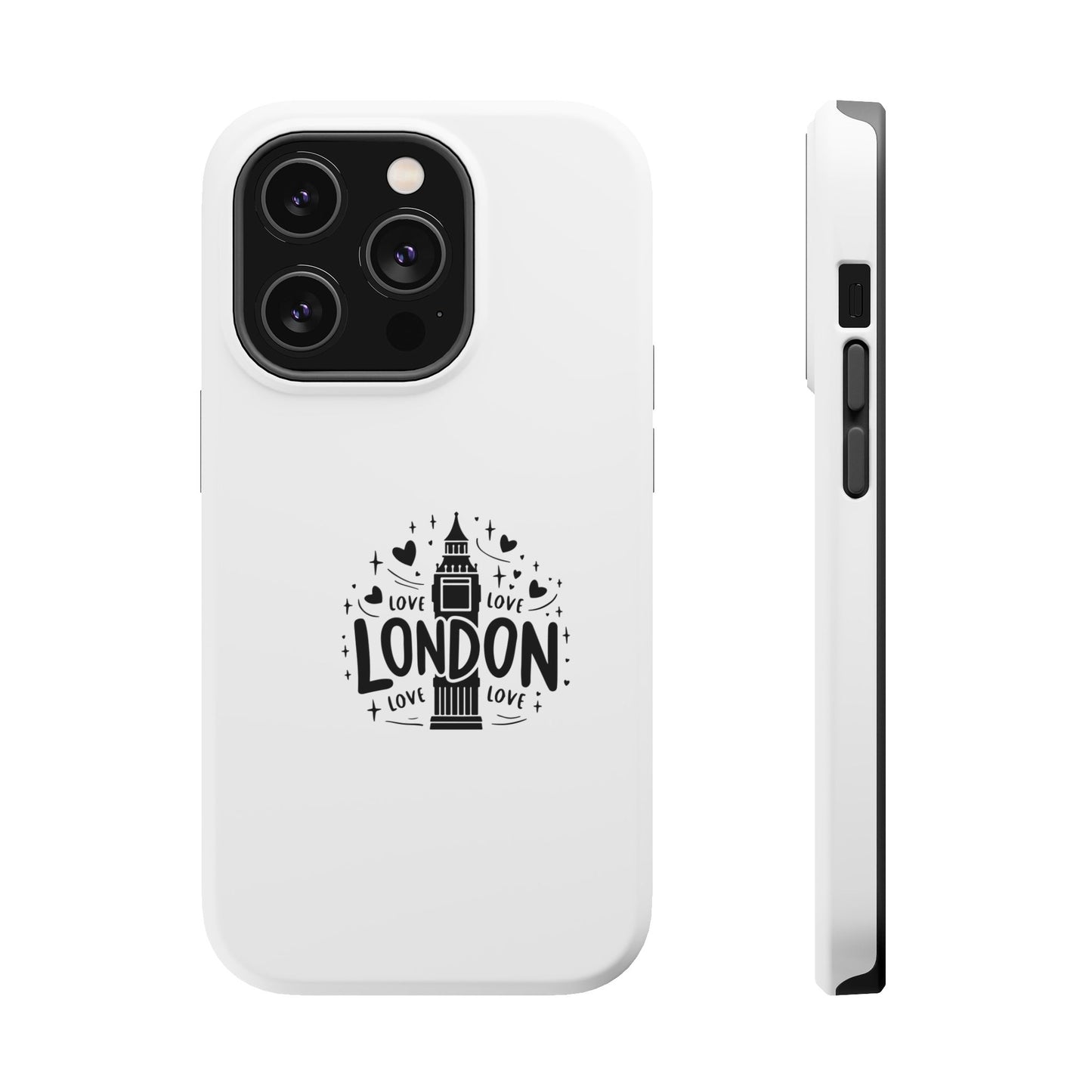 London Love Magnetic Tough Case - Stylish iPhone Protection