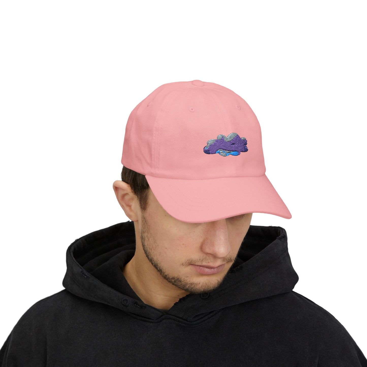 Glitter Cloud Dad Cap | Unisex Adjustable Classic Cap for Casual Outings, Gifts for Dads, Summer Style, Trendy Accessories, Everyday Wear