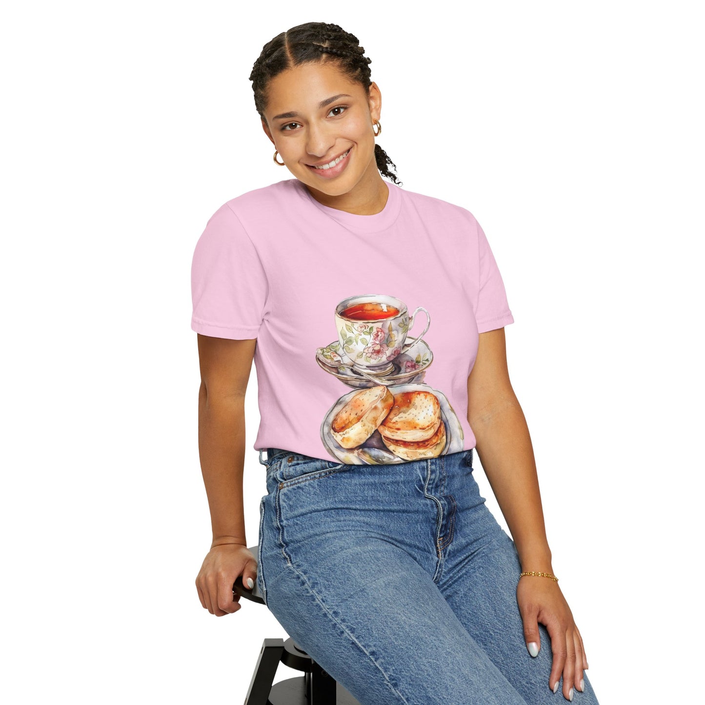 Unisex Garment-Dyed T-shirt - Sunday Roasts & Afternoon Tea - The Heart of British Cuisine