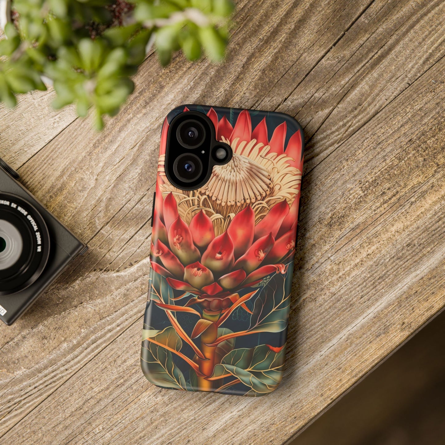 Tough Cases: Vibrant Floral Phone Case, Tough Phone Covers, Floral Art Cases, Nature Design Accessories, Gift for Nature Lovers