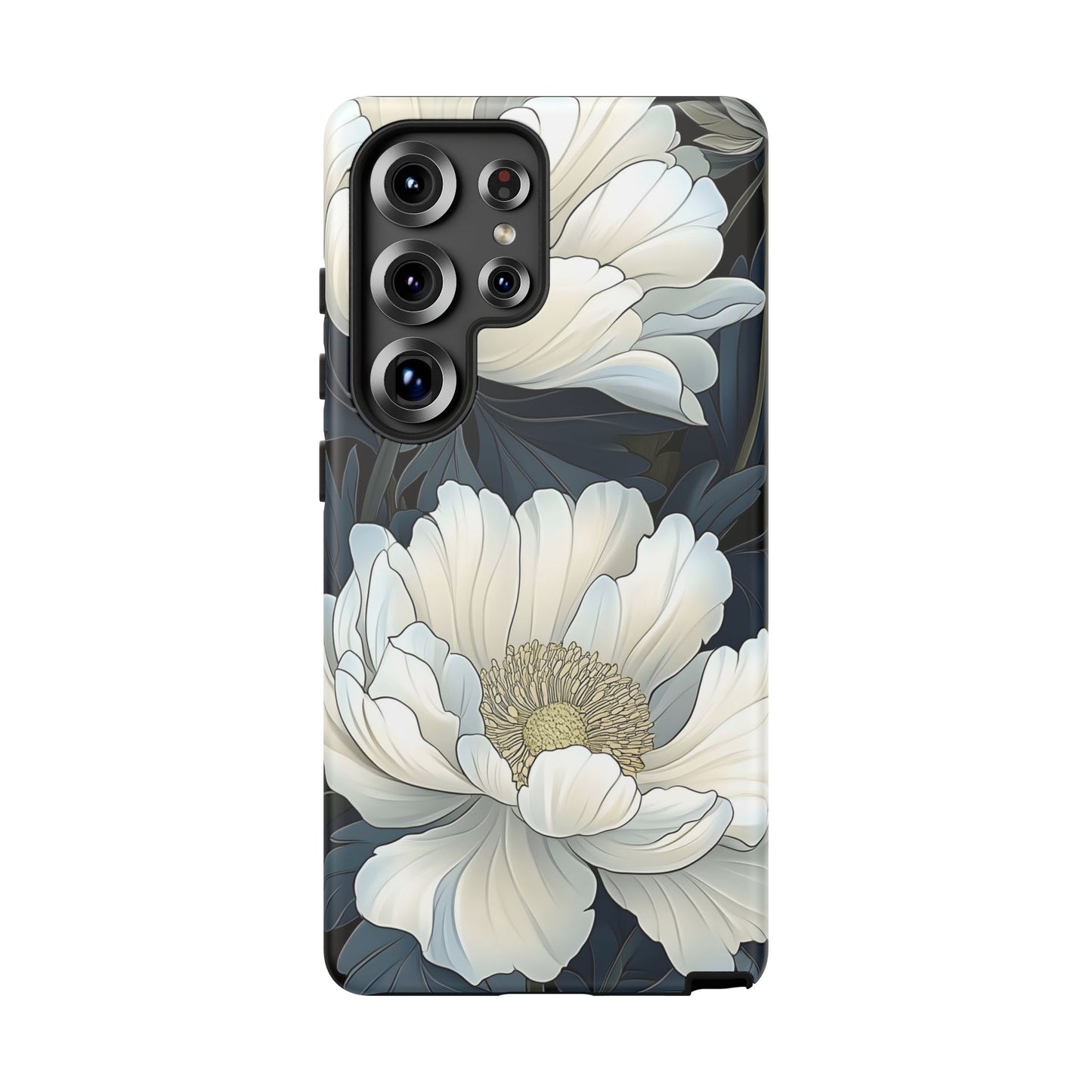 Elegant Floral Phone Case, Floral iPhone Cover, Flower Art Phone Case, Eco-Friendly Mobile Protection, Tough & Stylish Phone Case