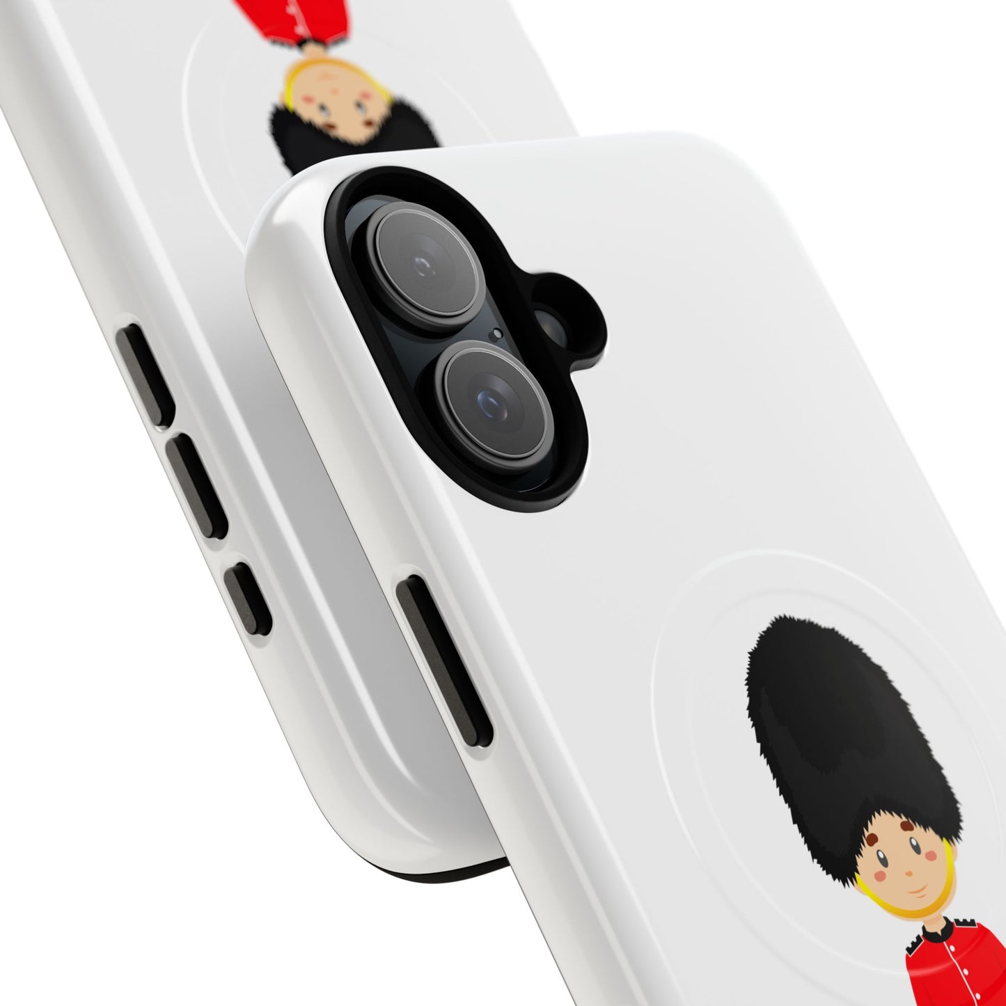 Tough Magnetic Phone Cases with Royal Guard Design - Fun Gift for Kids, Phone Protection, Unique Accessories, Birthday Present, Holiday Gift