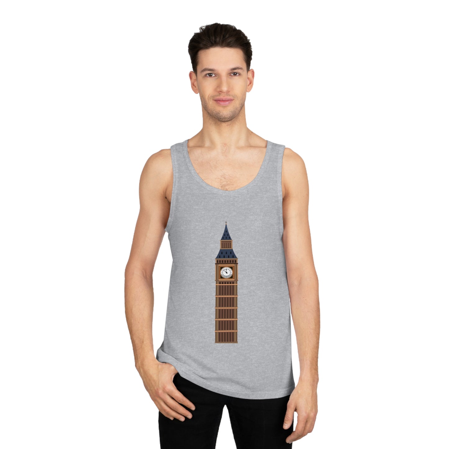 Unisex Softstyle™ Tank Top - Big Ben - Iconic British Tower
