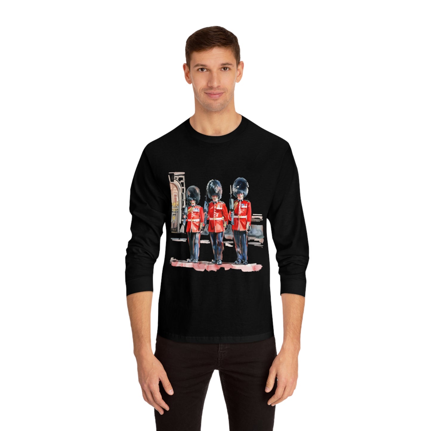 Unisex Classic Long Sleeve T-Shirt - Red Jacket - Bodmin Keep: Cornwall's Army Museum