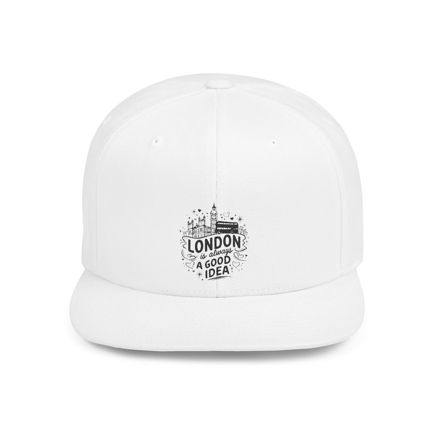 London Snapback Hat - Hipster Cap, Streetwear Accessory, Gift for Travelers, Outdoor Hat, Casual Wear