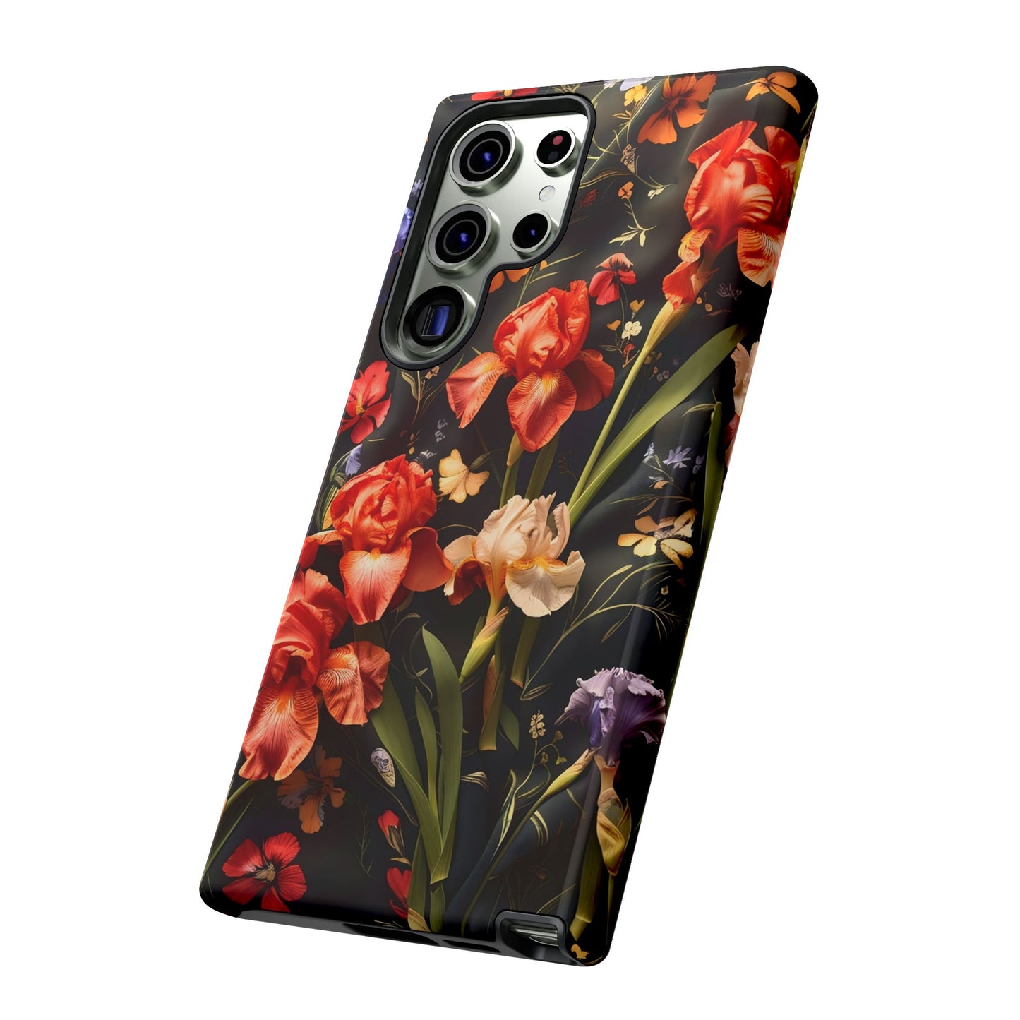 Floral Tough Case for Phone, Durable Protective Phone Cover, Gift for Flower Lovers, Phone Accessories, Spring Vibes