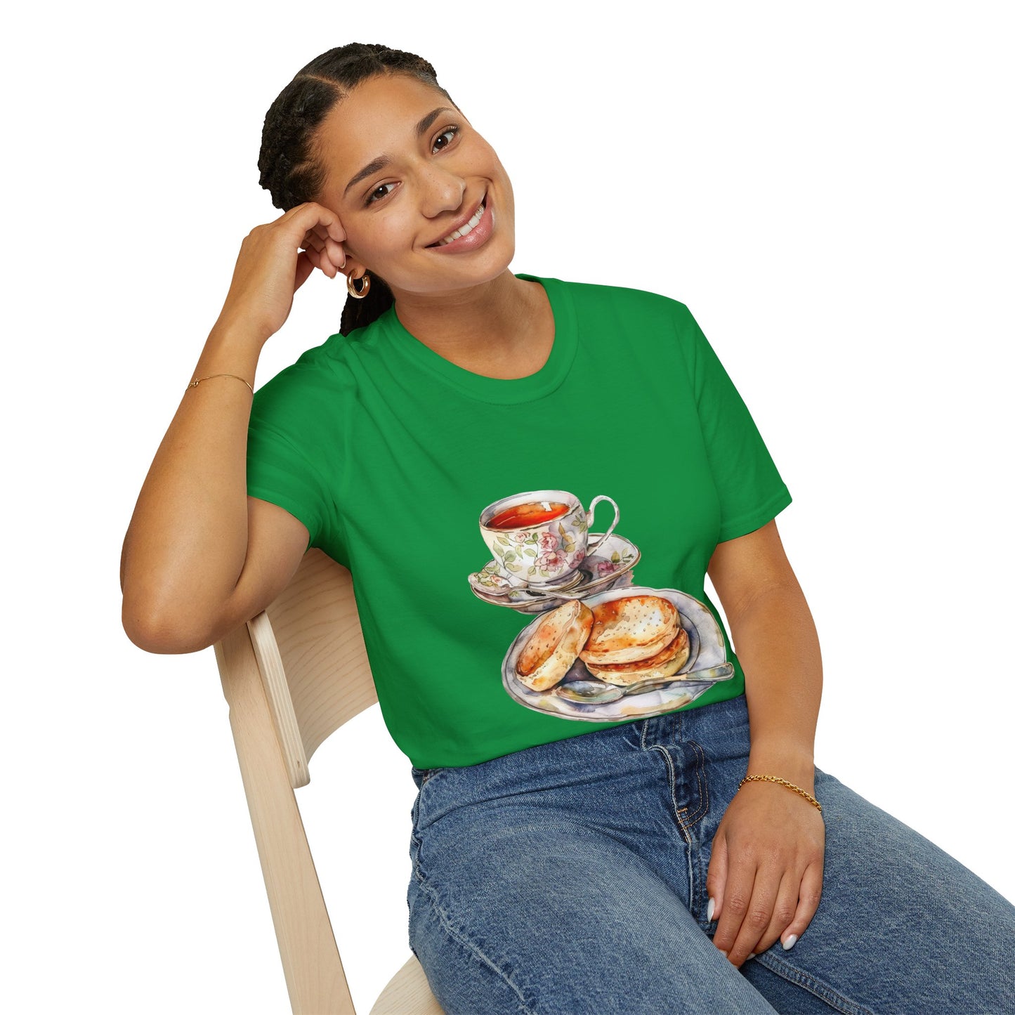 Unisex Softstyle T-Shirt - Morning Majesty - The Royal British Breakfast