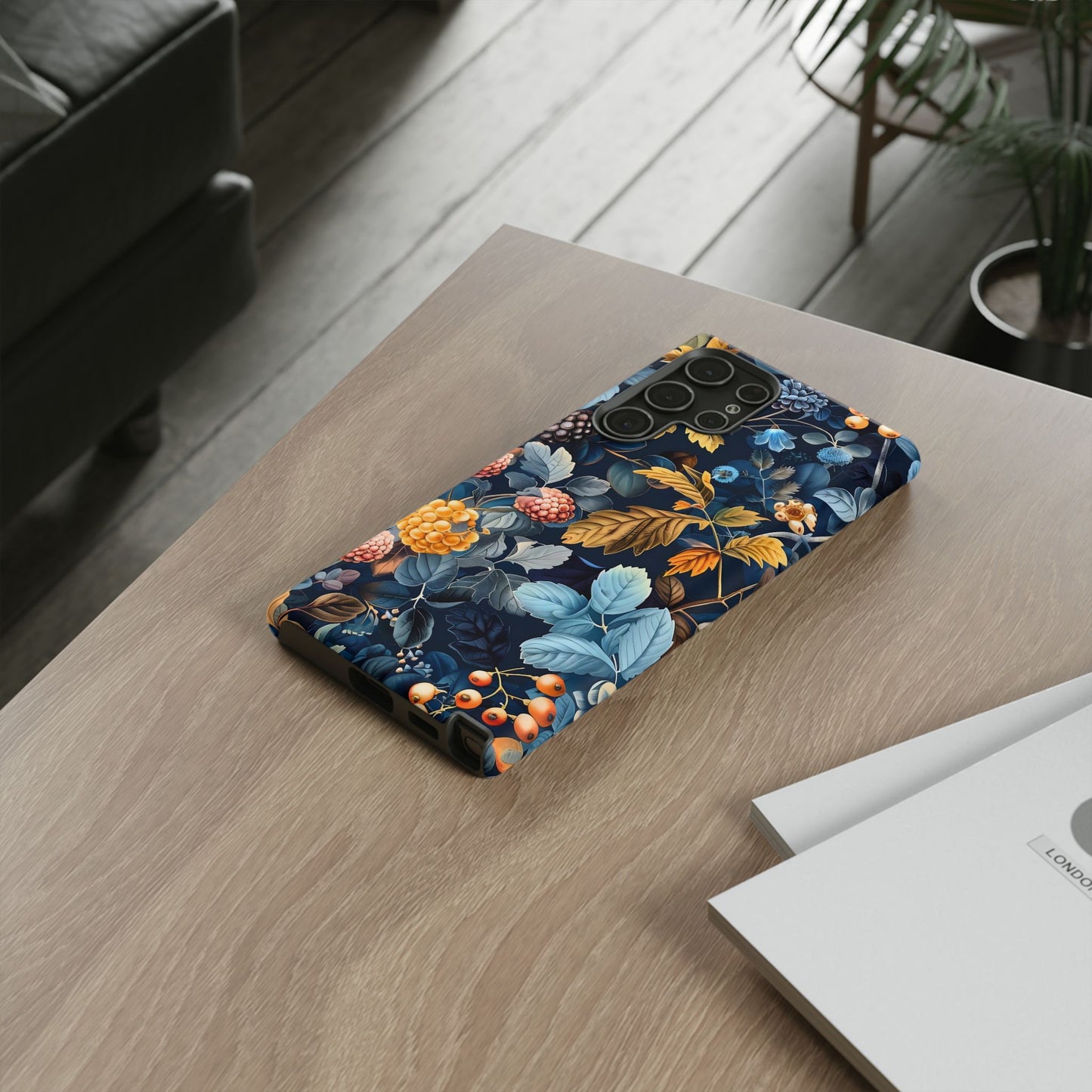 Floral iPhone Case, Tough Phone Cover, Nature-inspired Accessory, Gift for Her, Trendy Protection Case