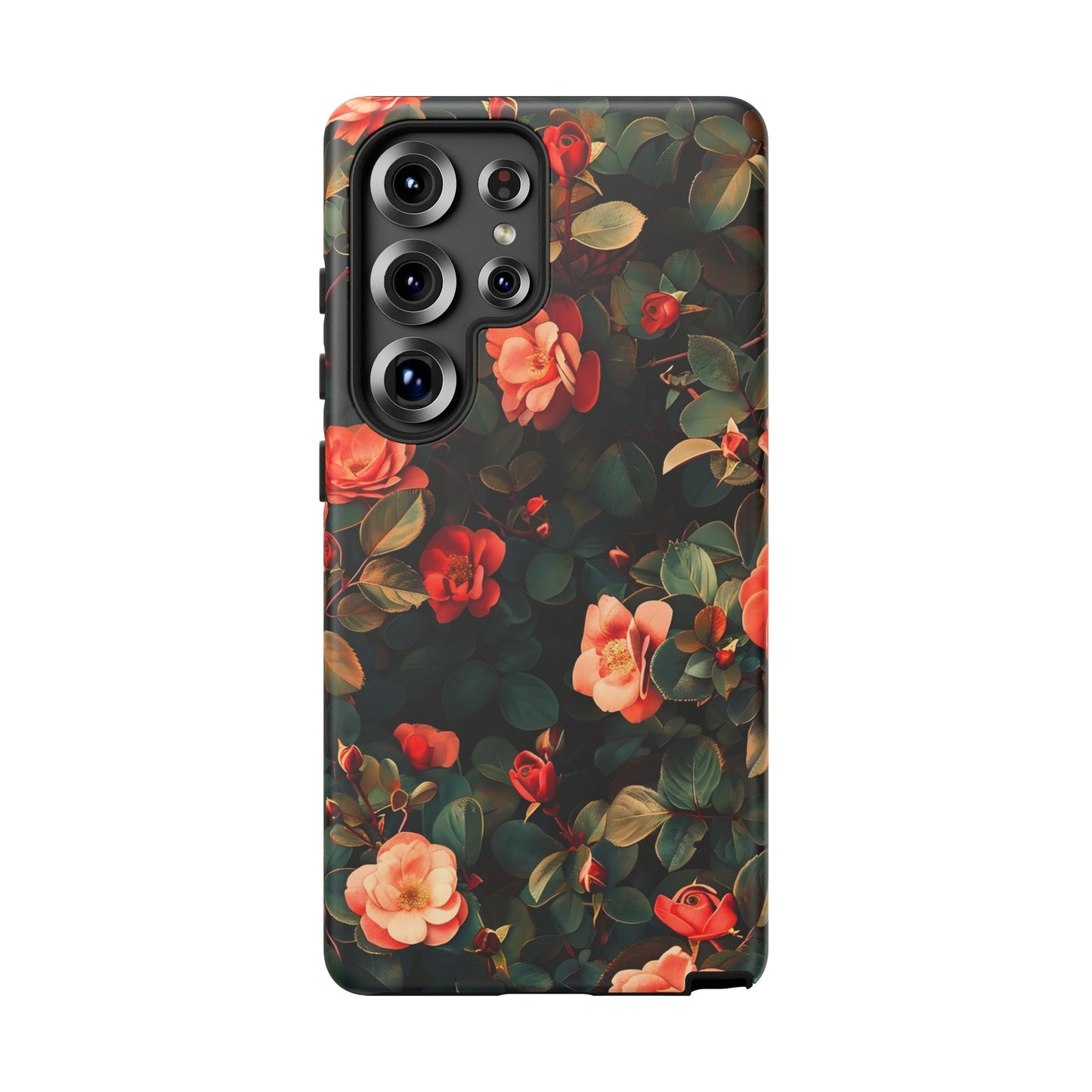 Floral Phone Case - Elegant Floral Design, Tough Protective Case, Perfect Gift for Her, Trendy Phone Accessories, Mother’s Day, Birthday