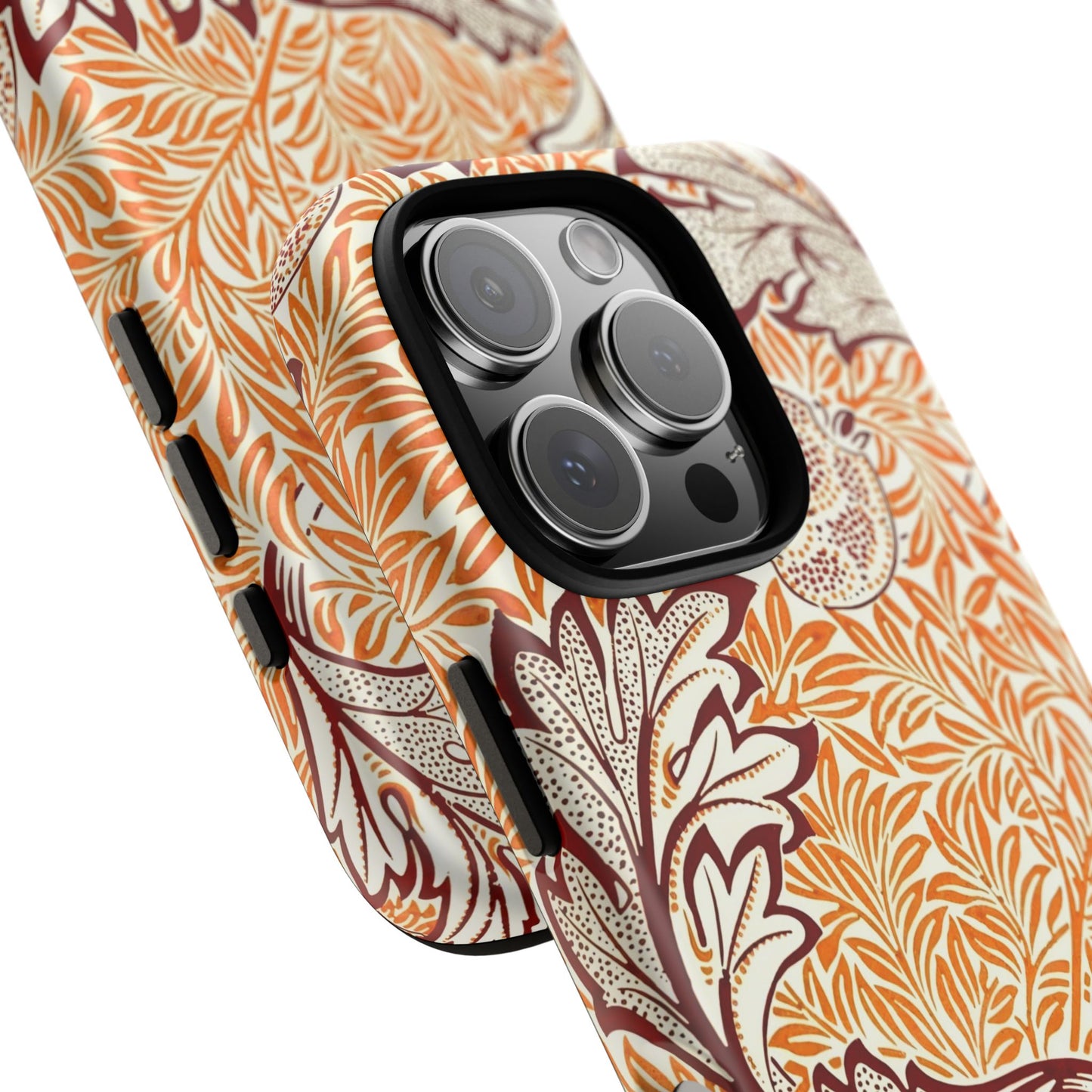 Stylish Phone Case, Tough Cases with Floral Design, Protective Cover, Gift for Her, Cute Phone Accessory