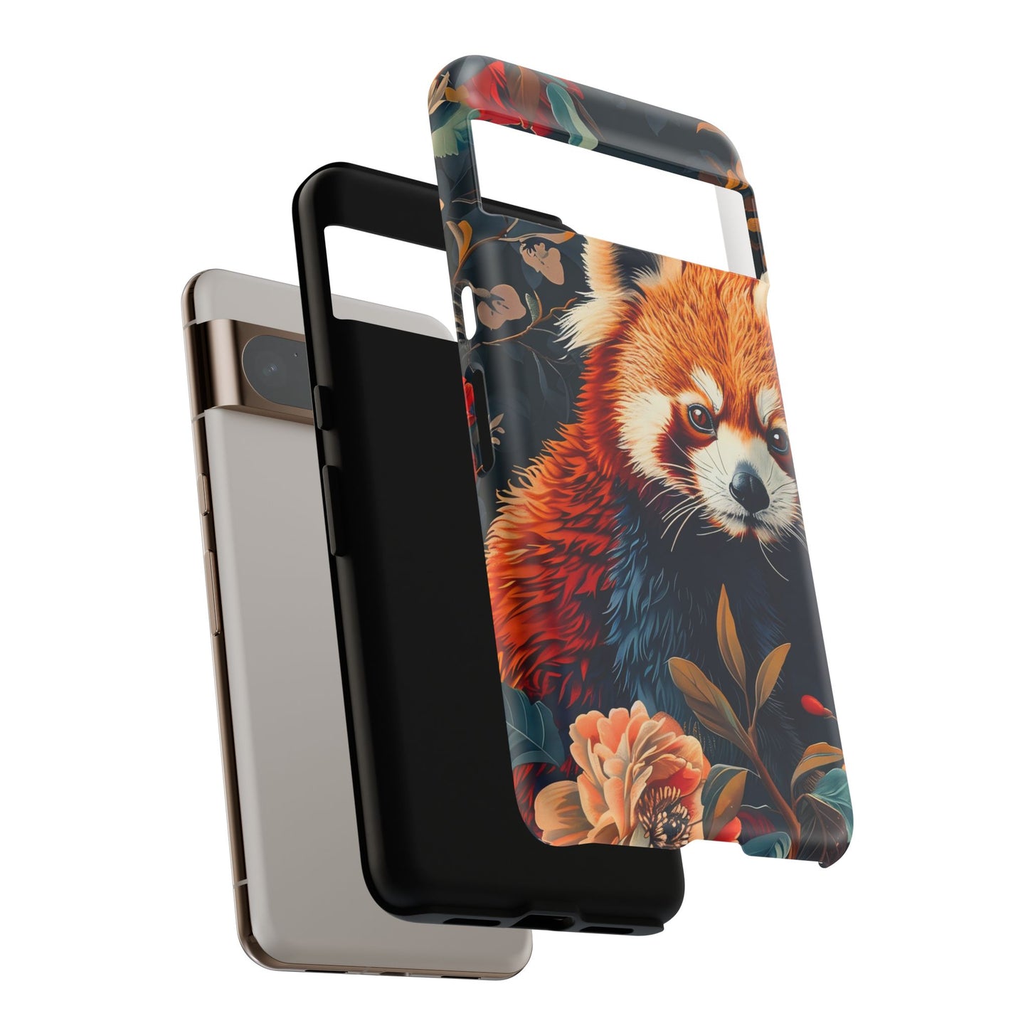 Cute Red Panda Phone Case, Wildlife Lover Gift, Tough Cases for iPhone, Nature-Themed Phone Cover, Animal Art Shell, Cute Tech Accessories