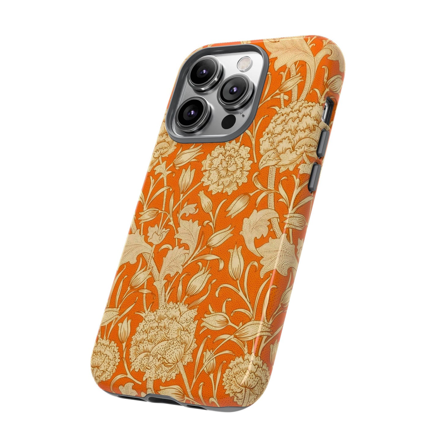 Floral Phone Case, Vibrant Tough Cases for Garden Lovers, Stylish Protection, Gift for Birthdays, Spring Decor, Unique Design