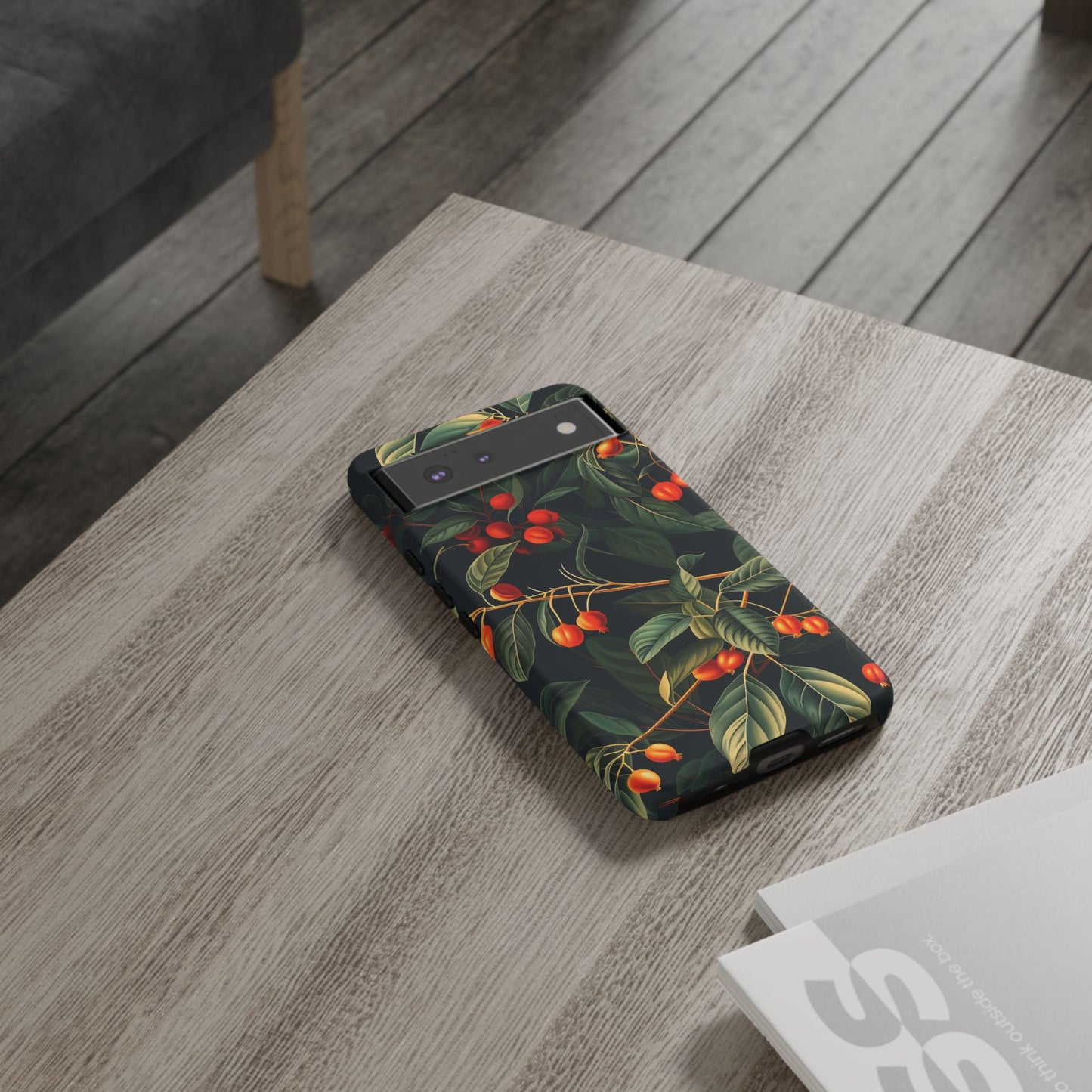 Tough Cases, Floral Phone Case, Nature-Inspired Tech, Unique Gift, Phone Accessory, Botanical Design, Fall Vibes