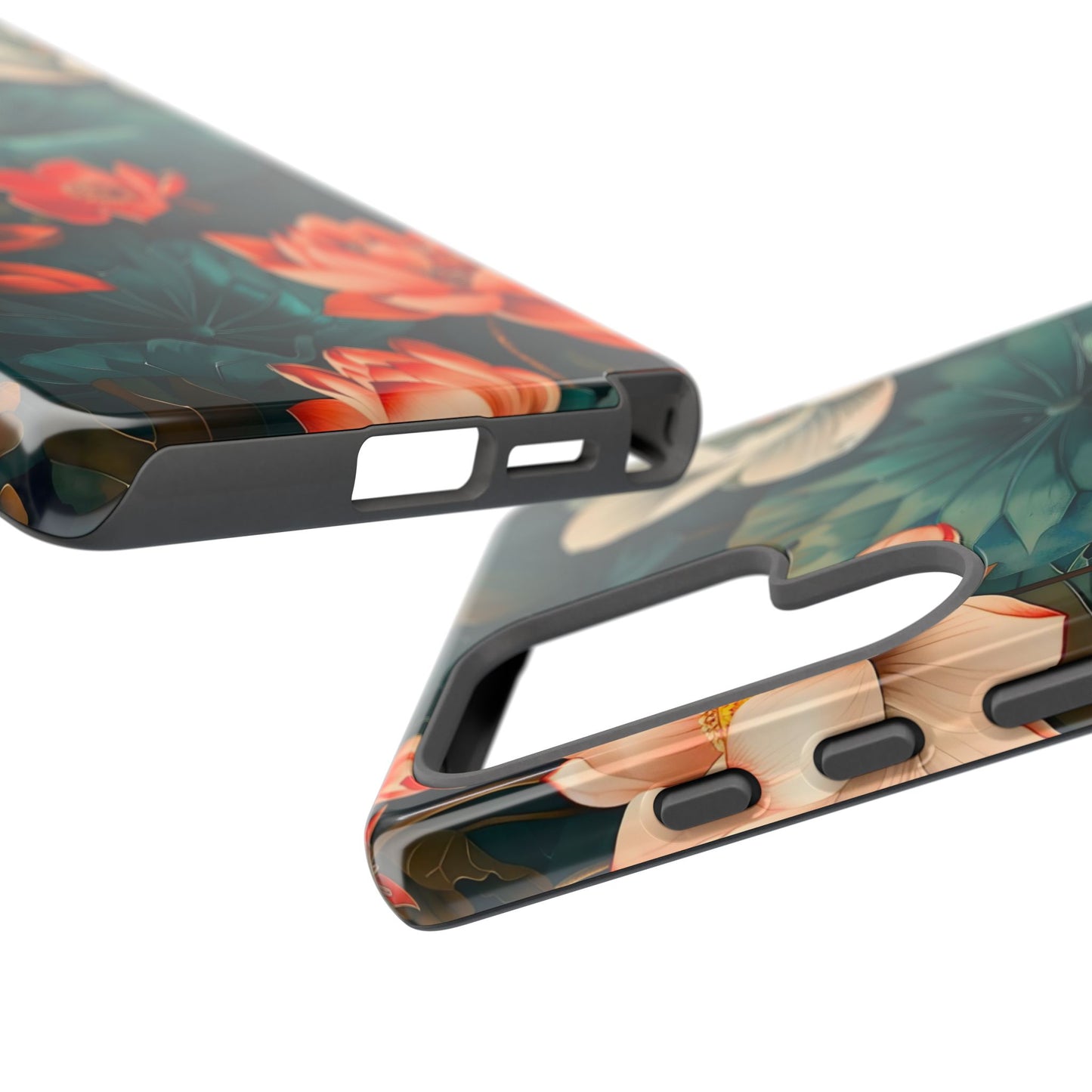 Flower Phone Case, Floral Phone Cover, Tough Case for Floral Lovers, Gift for Her, Stylish Tech Accessories