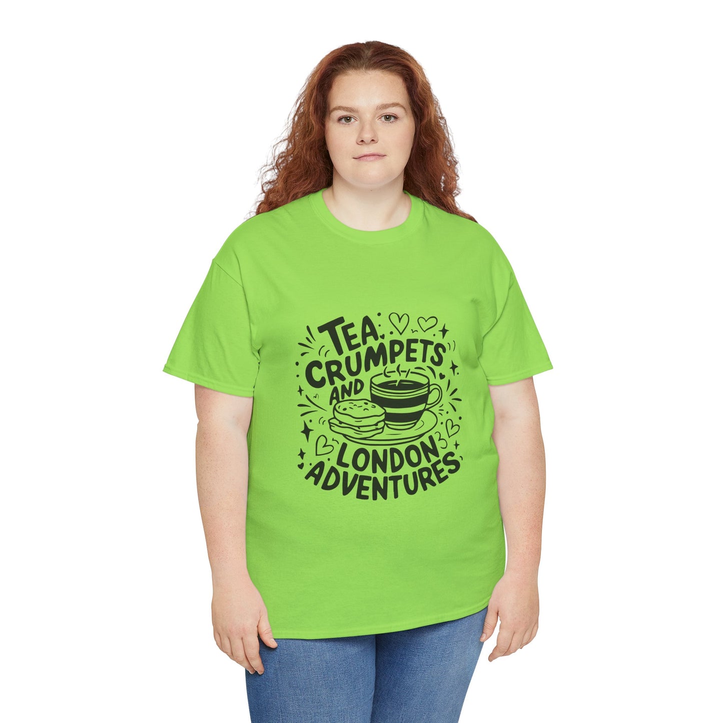 Unisex Heavy Cotton Tee - London Advenures