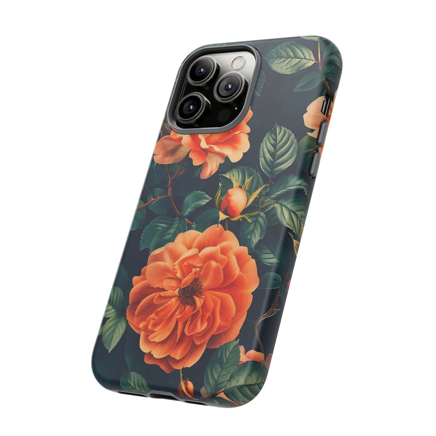 Floral Phone Case, Tough Cases for Nature Lovers, Botanical Design, Phone Protection, Gift for Her, Trending Floral Accessories