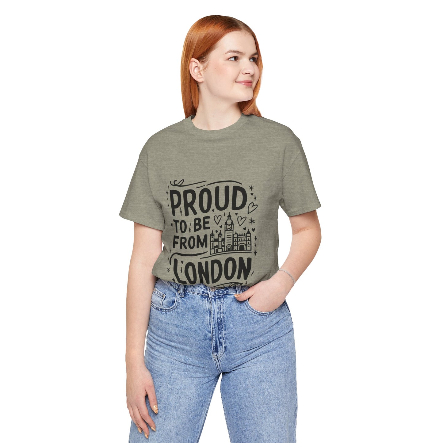 Unisex Jersey Short Sleeve Tee - Proud to be from London