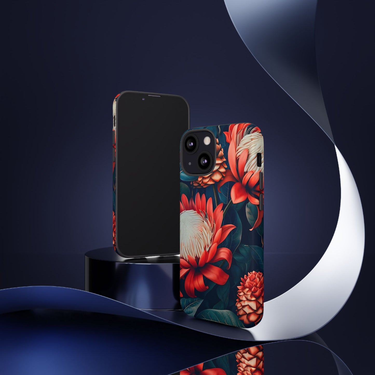 Floral Phone Case for Tough Love, Durable Cover, Unique Gift for Nature Lovers, Birthday, Mother's Day, Floral Design