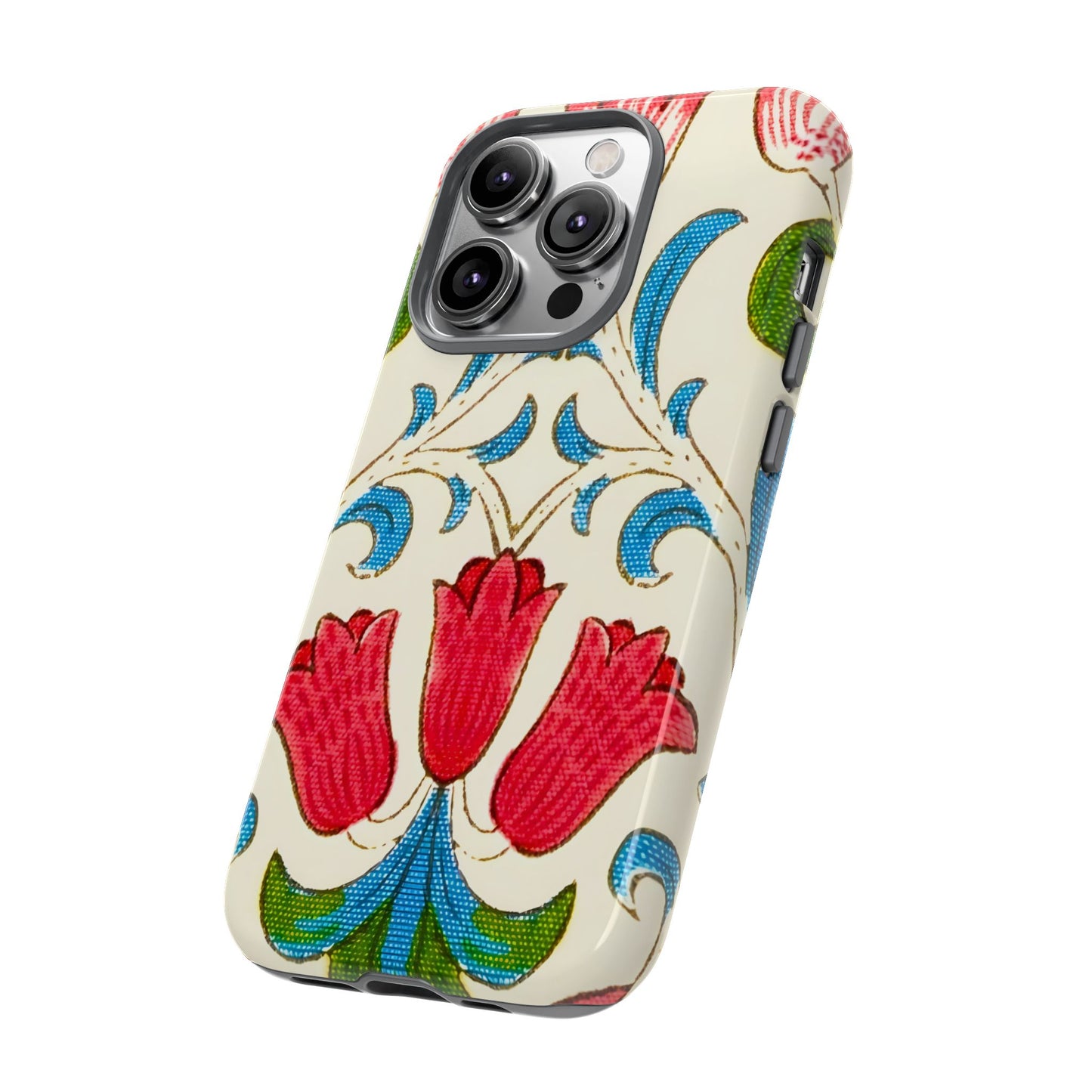 Floral Phone Case - Tough Cases | Stylish Protection, Gift for Her, Boho Phone Cover, Spring Accessory, Cute Tech