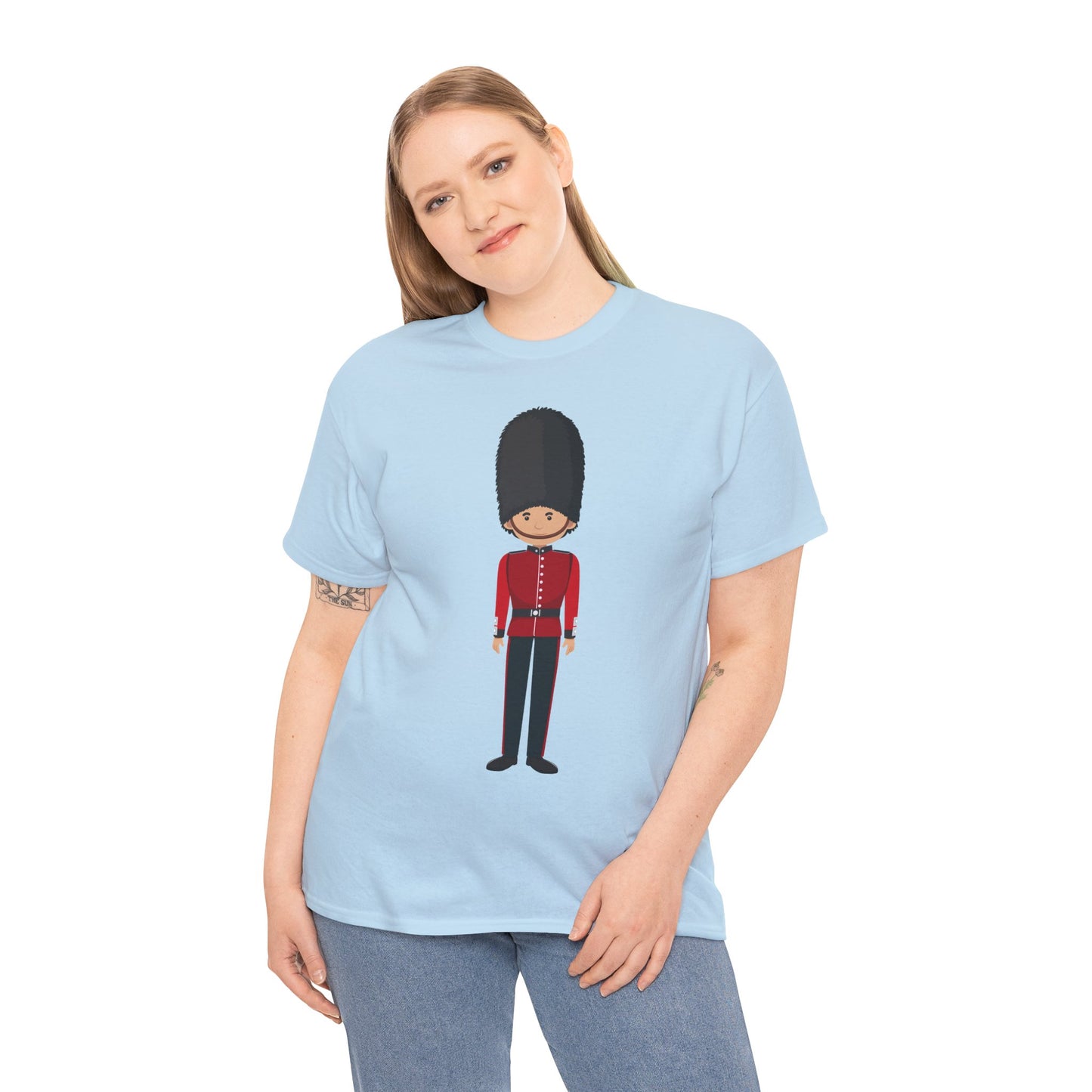 Unisex Heavy Cotton Tee - A Legacy in Red - Cornwall’s Army Museum