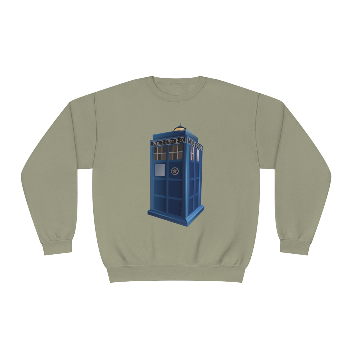 Unisex NuBlend® Crewneck Sweatshirt - British Police Public Call Box