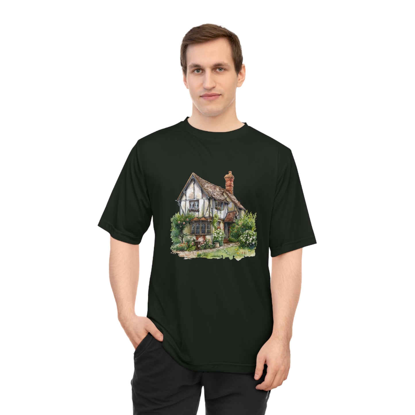 Unisex Zone Performance T-shirt - Brick and Ivy - The Beauty of British Homes