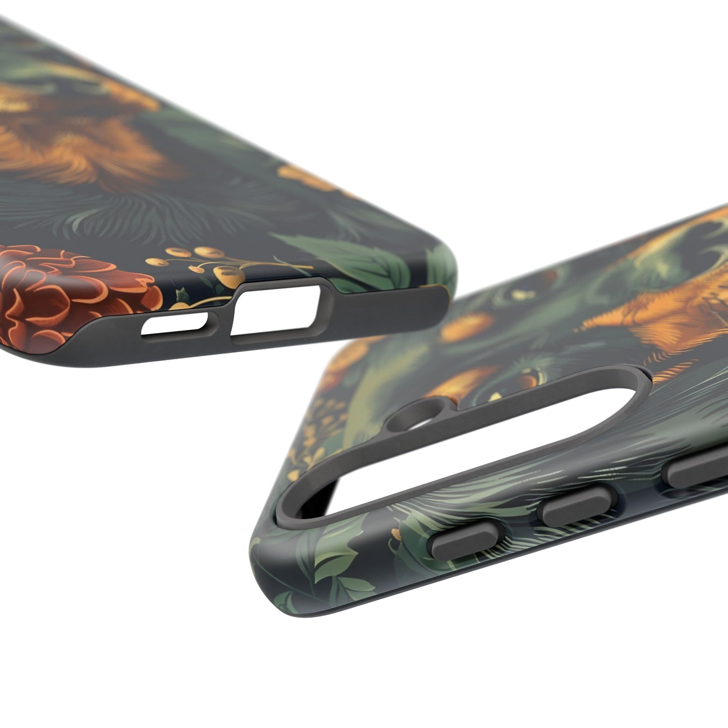 Dachshund Phone Case, Floral Pet Phone Cover, Dog Lover Gift, Tough Phone Case, Custom Dachshund Design, Unique Dog Owner Accessory