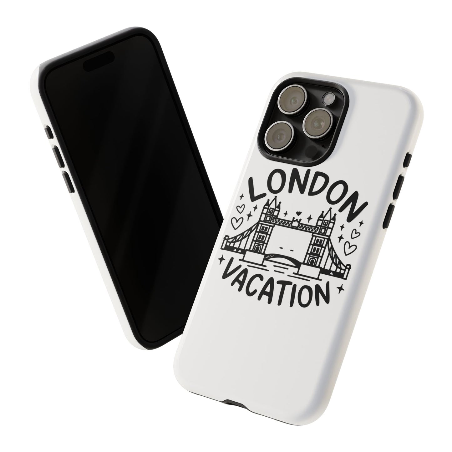 London Vacation Phone Case, Travel Accessories, Unique Gift, London Lover, Custom Phone Cover, Vacation Souvenir