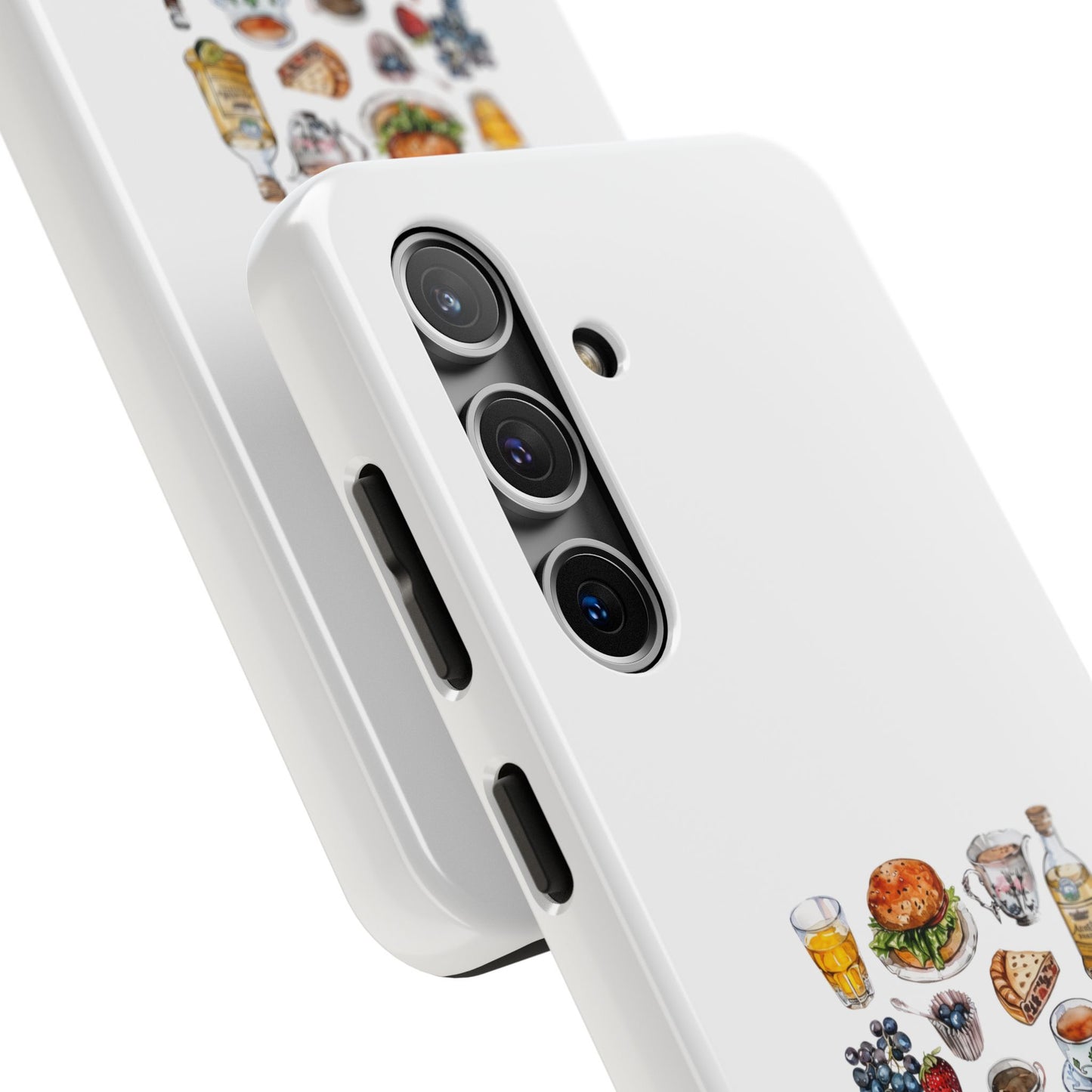 Foodie Tough Phone Case with Gourmet Feast Design