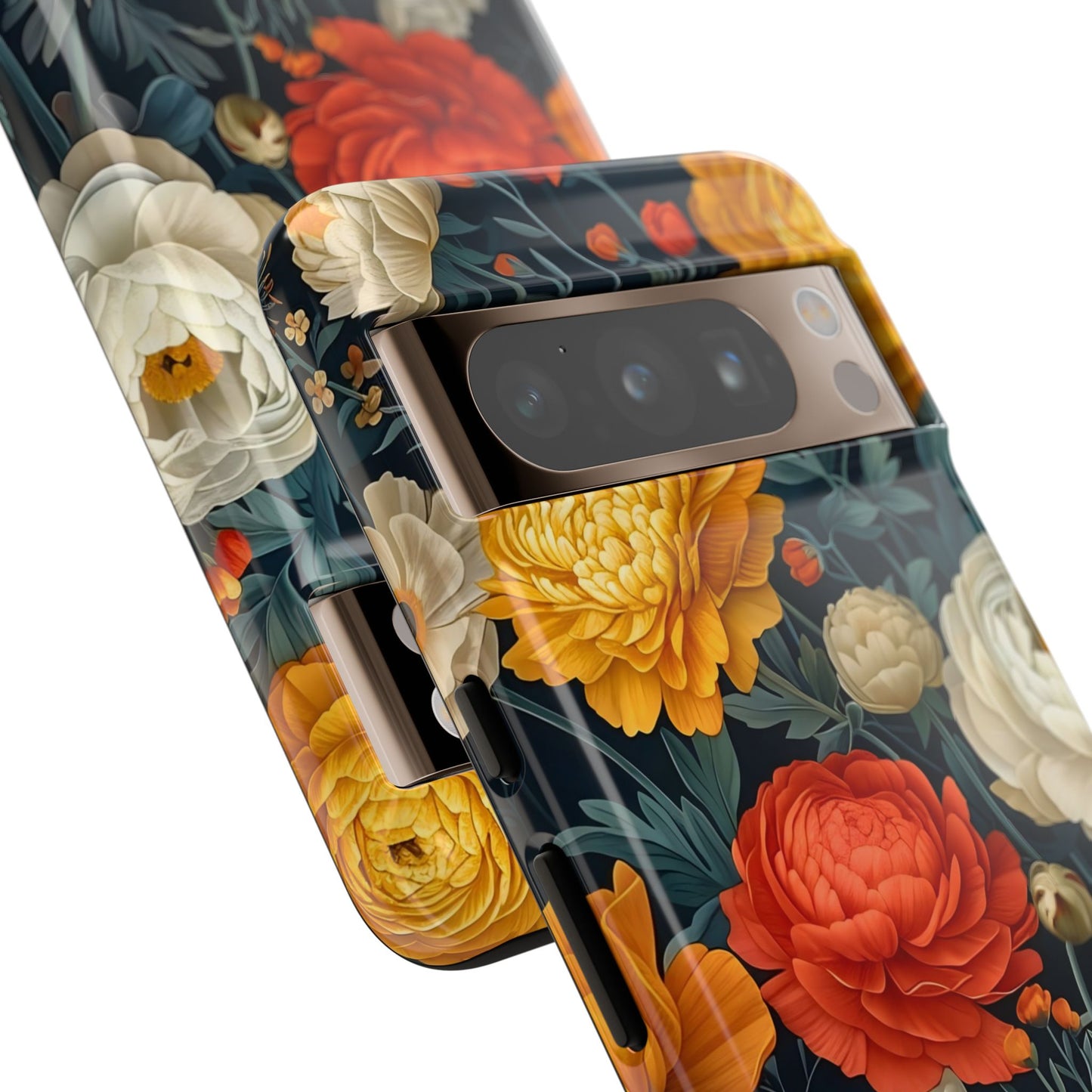 Floral Tough Case for Phones | Durable Floral Phone Cover, Boho Chic, Unique Gift for Her, Phone Protection, Flower Design