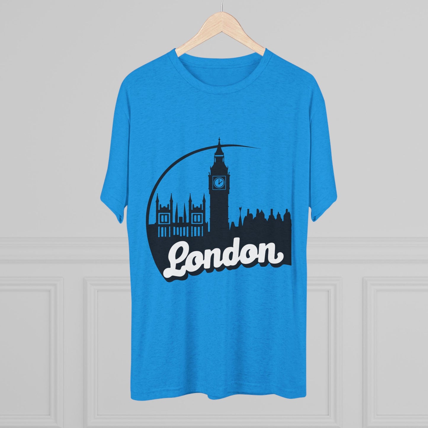London High-Grade Unisex Tri-Blend Crew Tee