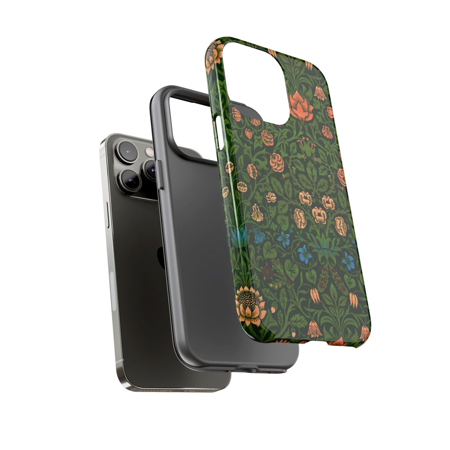 Crimson Leaf Whirl – Phone Case - Tough Cases