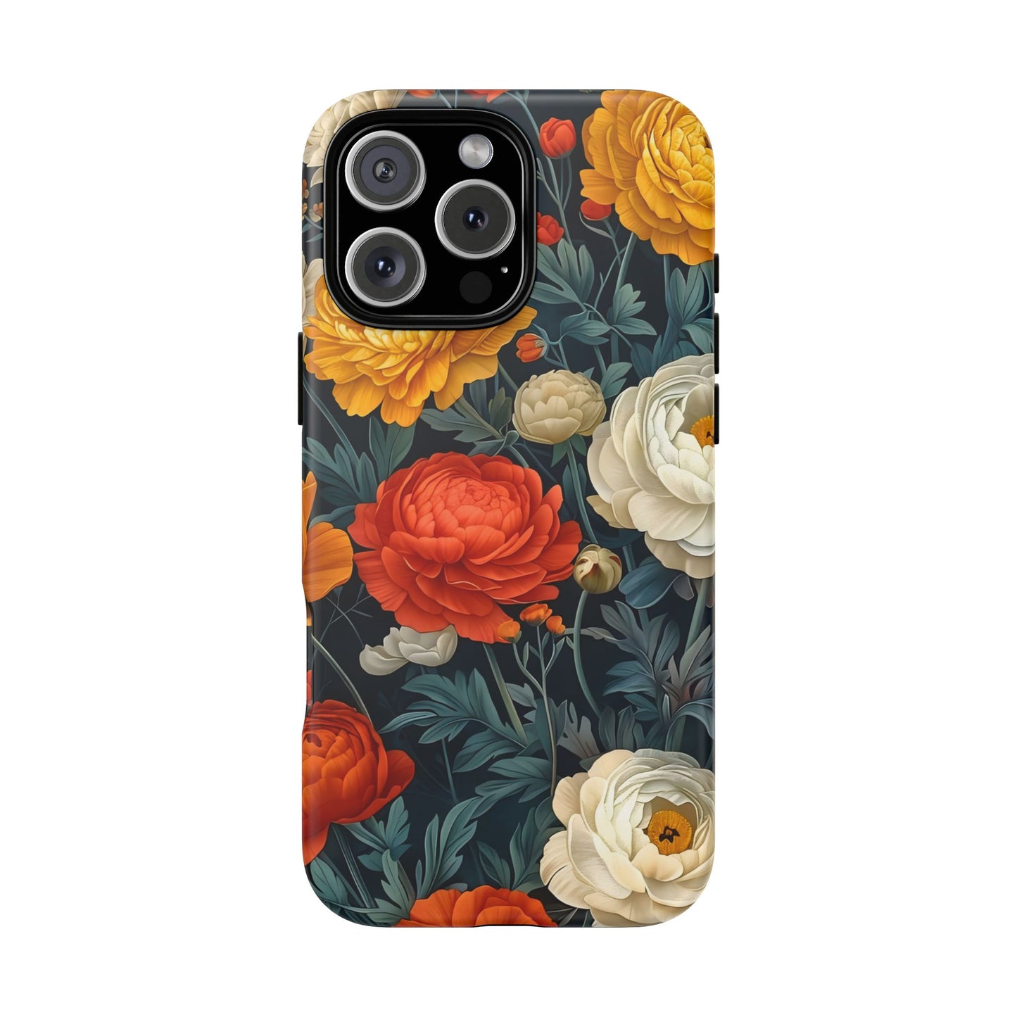 Floral Tough Case for Phones | Durable Floral Phone Cover, Boho Chic, Unique Gift for Her, Phone Protection, Flower Design