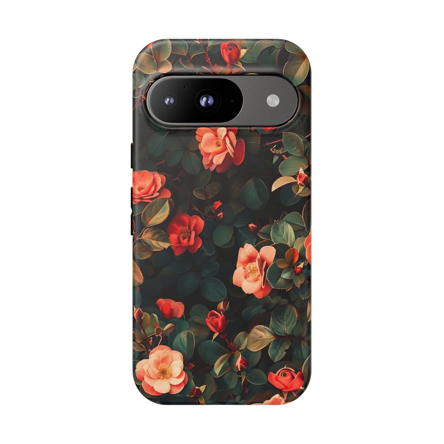 Floral Phone Case - Elegant Floral Design, Tough Protective Case, Perfect Gift for Her, Trendy Phone Accessories, Mother’s Day, Birthday
