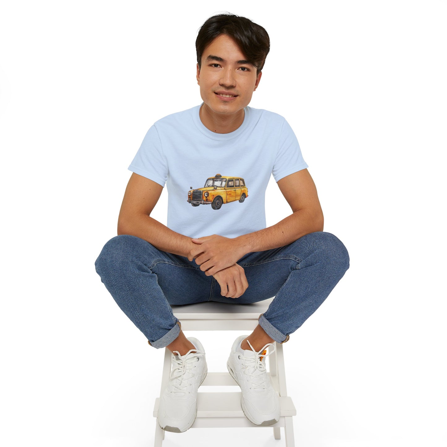 Unisex Ultra Cotton Tee - British Vintage Car - Classic Elegance and Timeless Styled