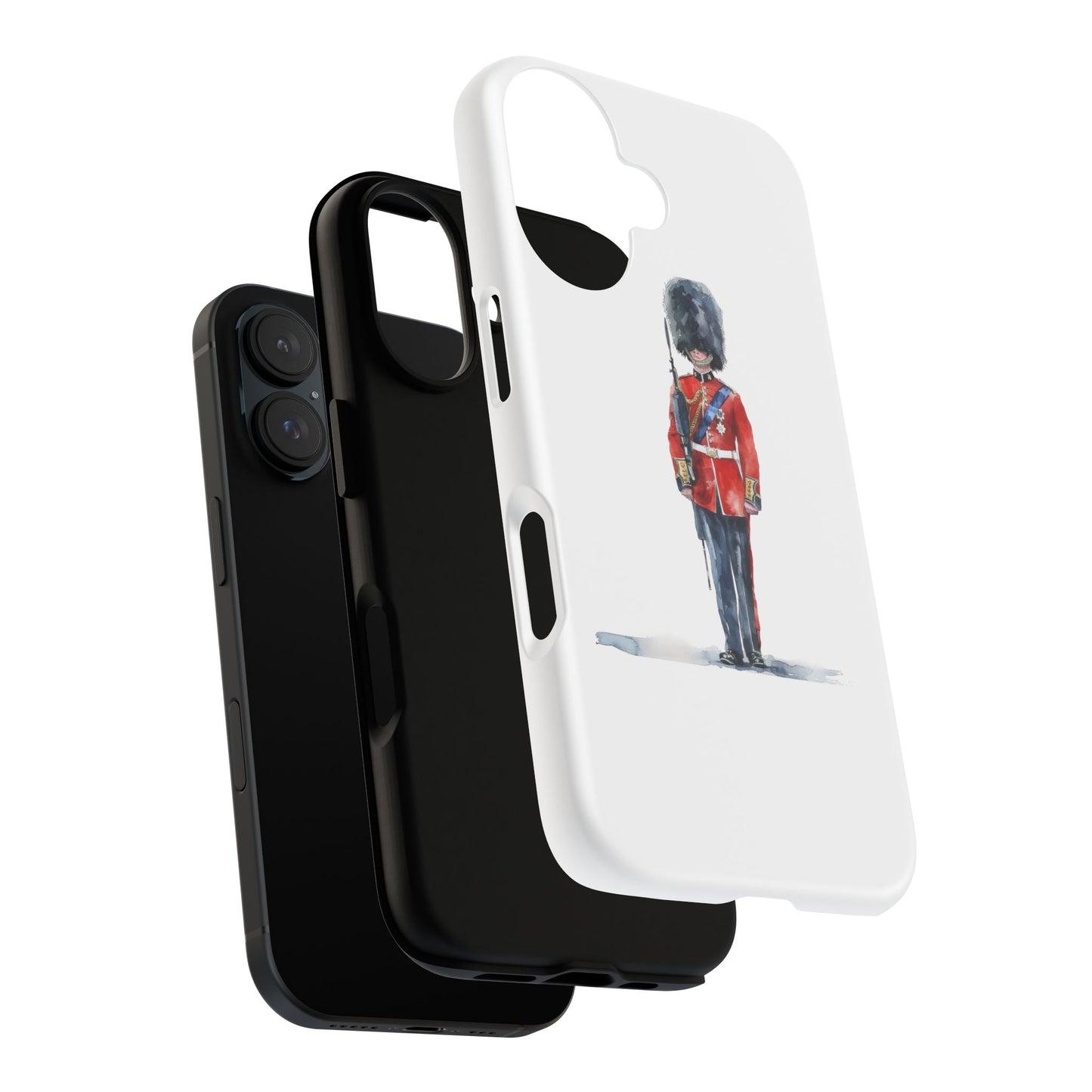 British Royal Guard Phone Case - Tough Cases, Unique Phone Cover, Gift for Her, Cute Accessory, British Soldier Design