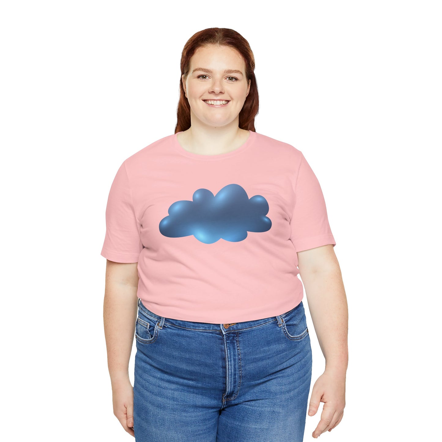Unisex Jersey Short Sleeve Tee - Serene Cloudscape - Dreamy Cloud