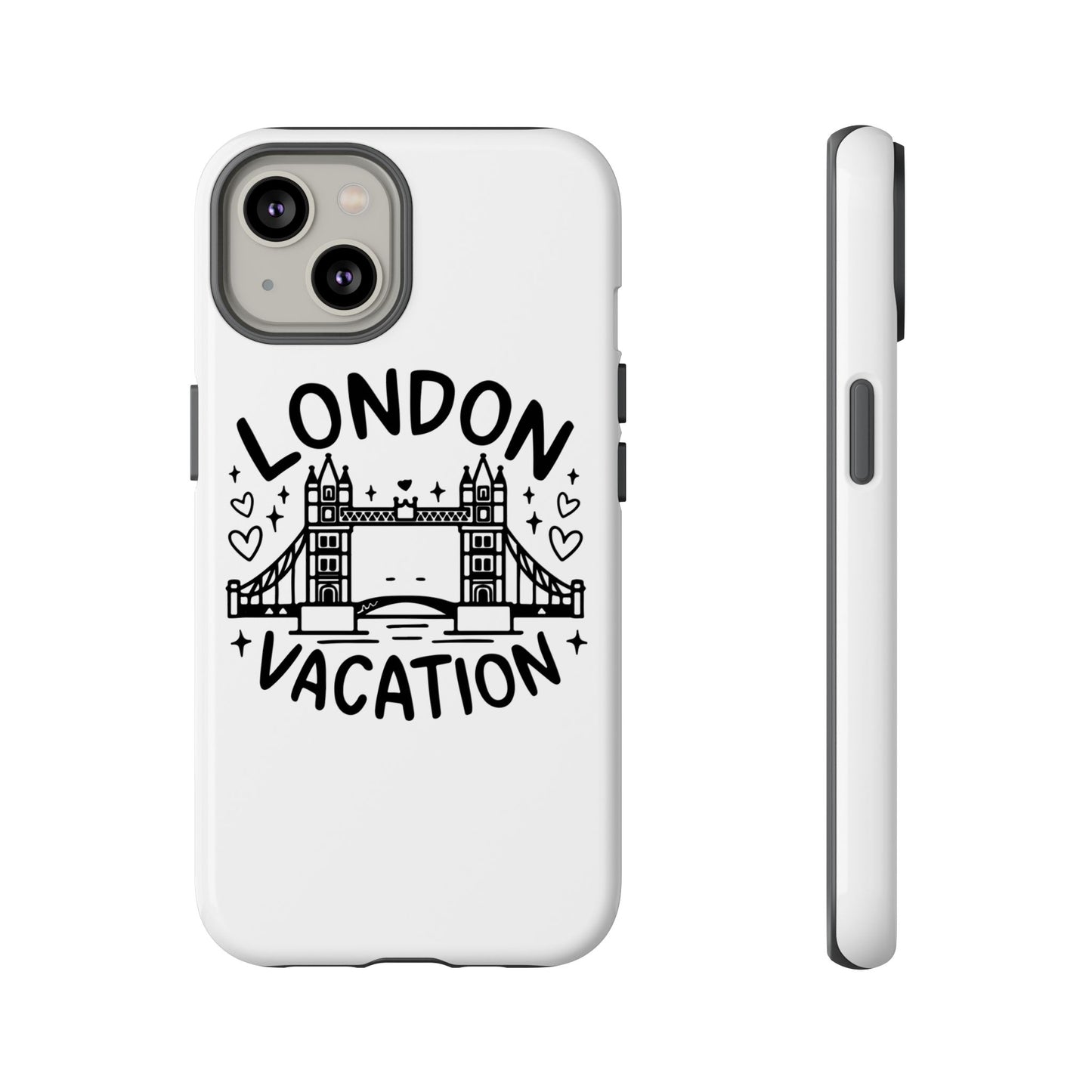 London Vacation Phone Case, Travel Accessories, Unique Gift, London Lover, Custom Phone Cover, Vacation Souvenir