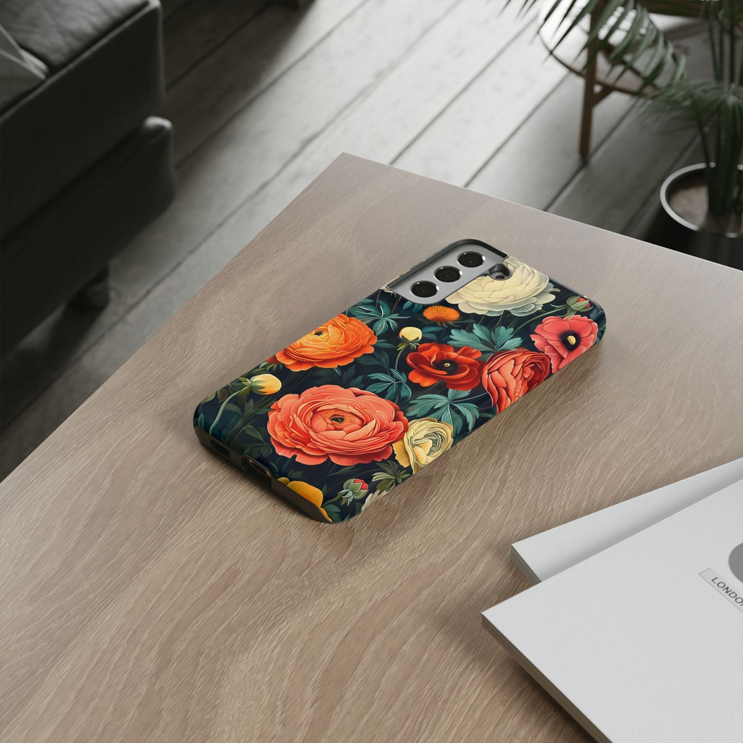Floral Phone Case, Tough Cases - Stylish Protection, Gifts for Her, Nature Lover Decor, Floral Accessories