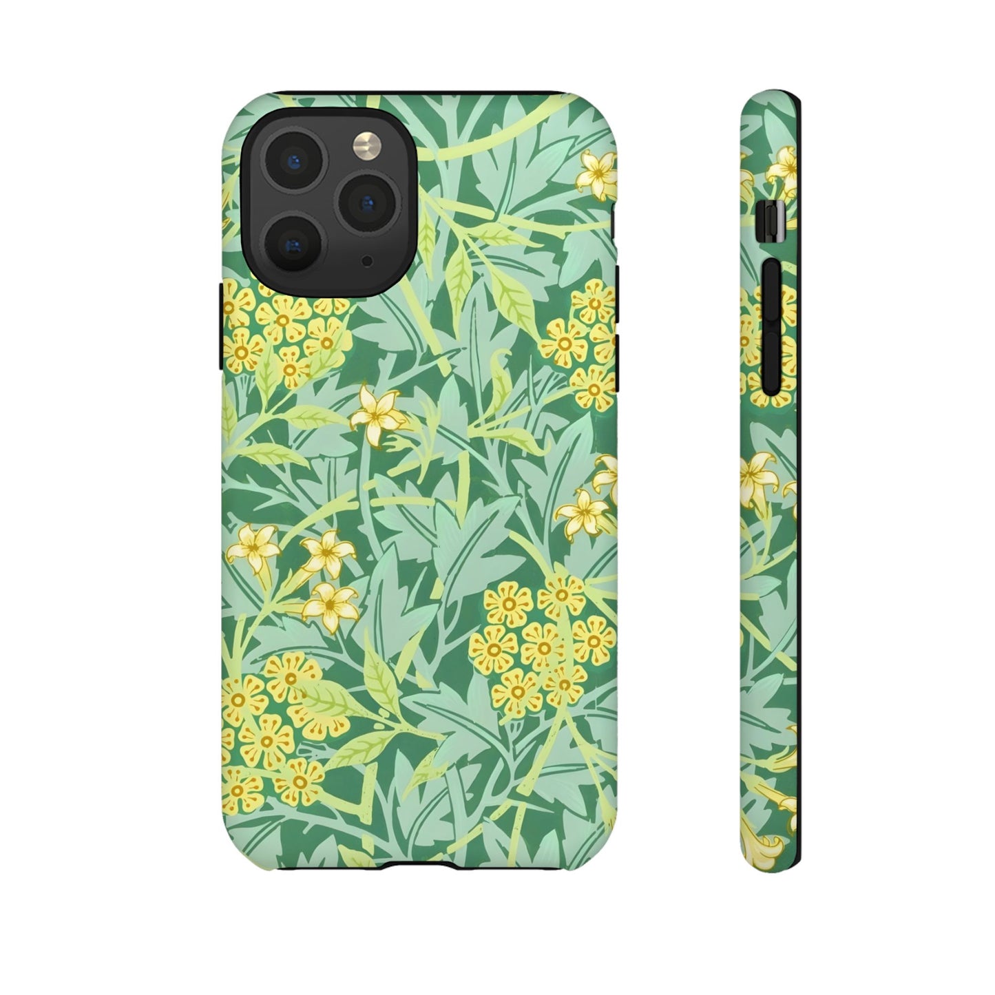 Tough Cases Organic Floral Phone Case, Stylish iPhone Cover, Eco-Friendly Gift, Nature Lover Accessory, Spring Decor, Unique Phone Protector