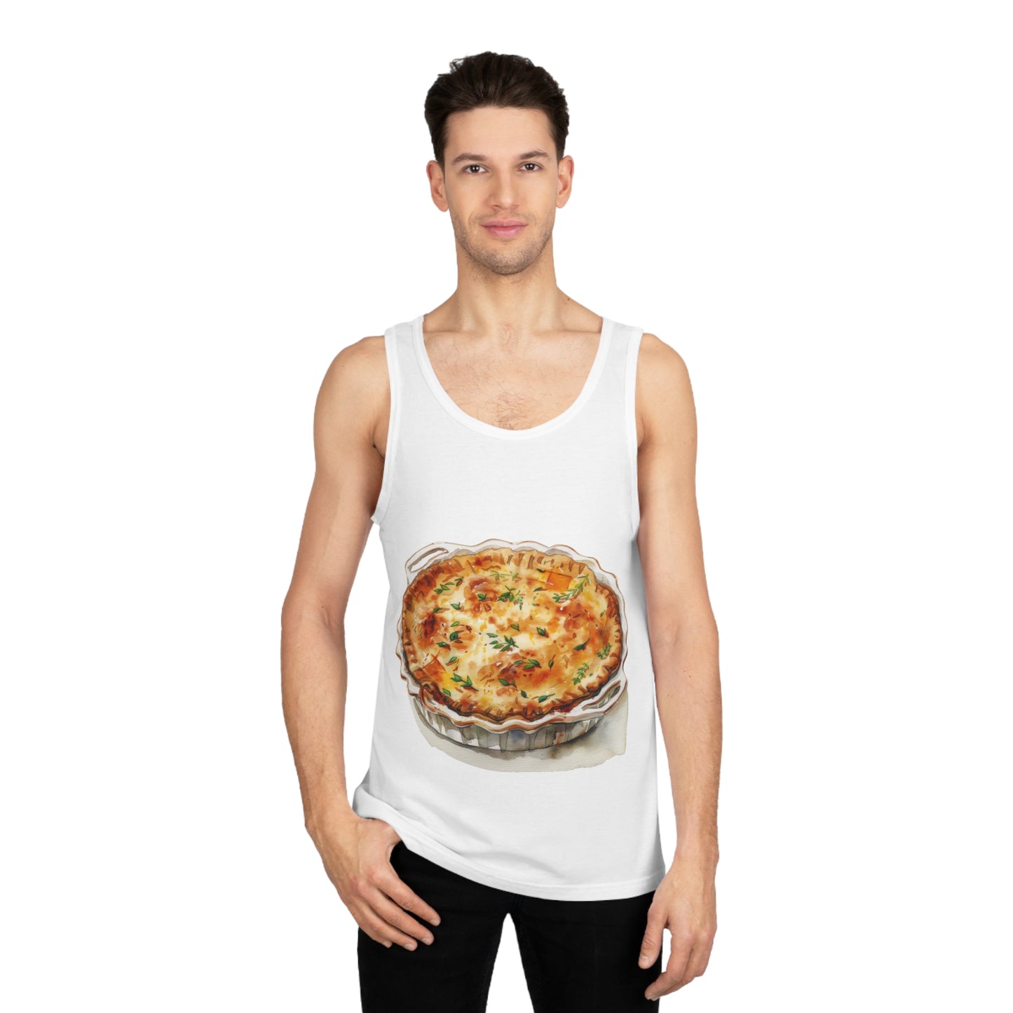 Unisex Softstyle™ Tank Top - Elegant British Royal Food