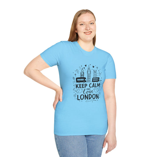 Unisex Softstyle T-Shirt - Keep Calm and Love London