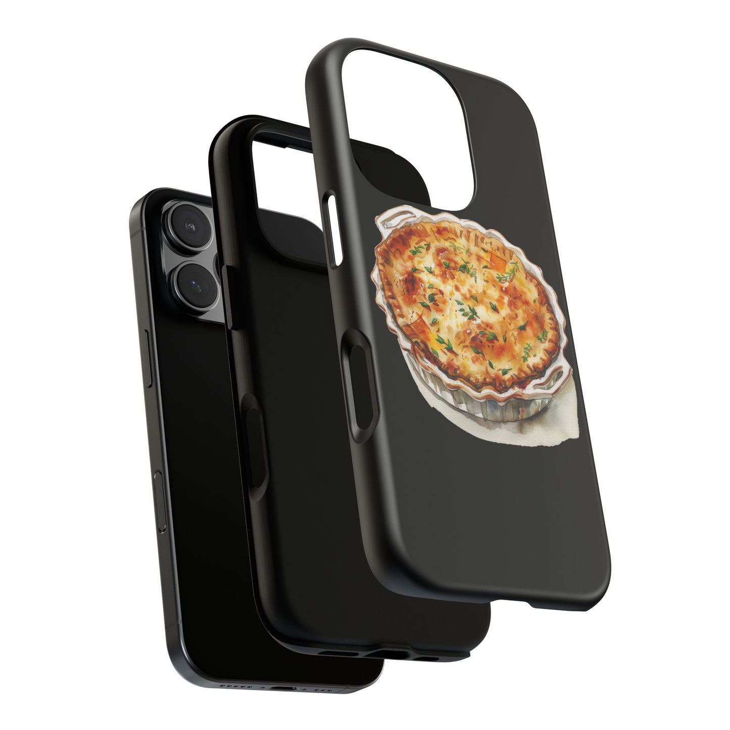 Quiche Phone Case - Funky Kitchen Decor, Foodie Gift, Chef Accessories, Culinary Art, Quirky Phone Cover