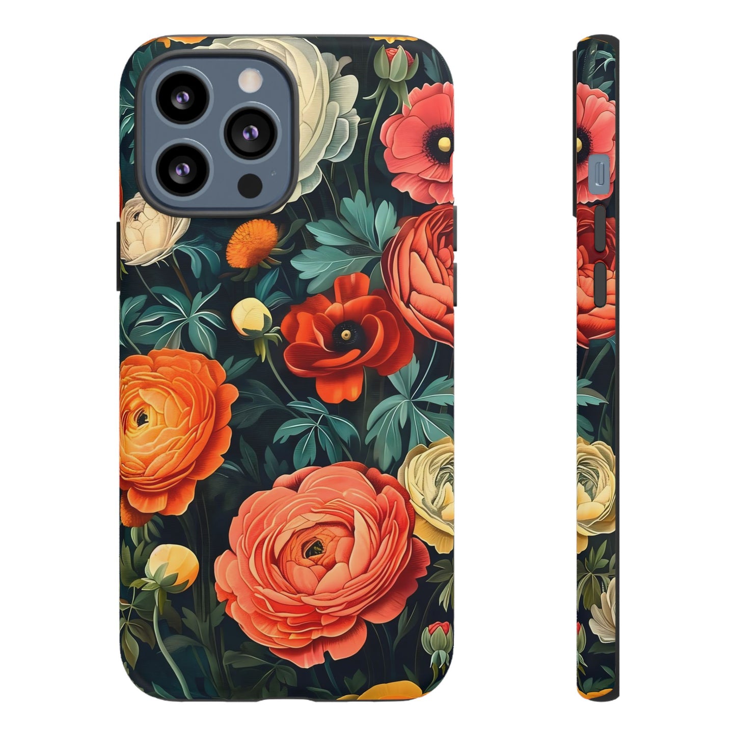 Floral Phone Case, Tough Cases - Stylish Protection, Gifts for Her, Nature Lover Decor, Floral Accessories