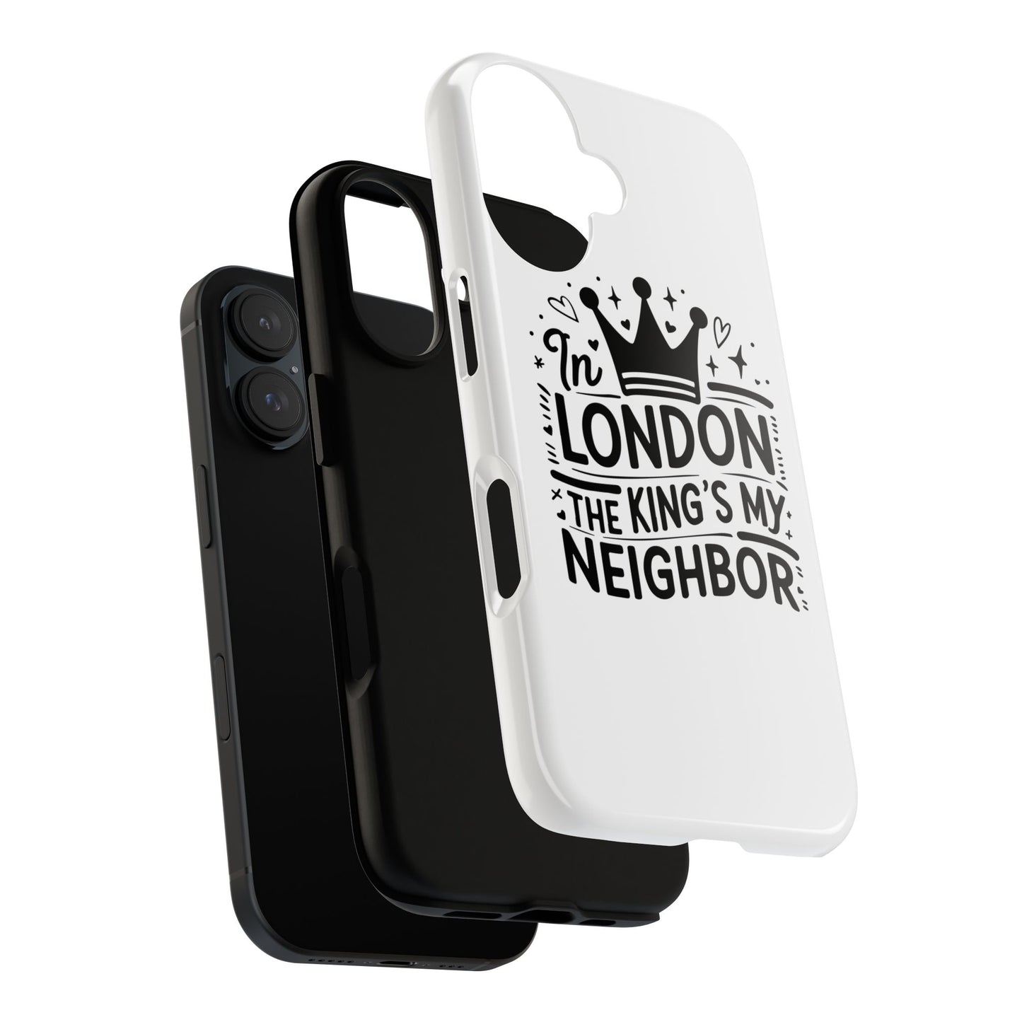 London's Neighbour Phone Case | Royalty Design for Travelers, Gifts for Friends, British Souvenir, Phone Accessory, Stylish Protection