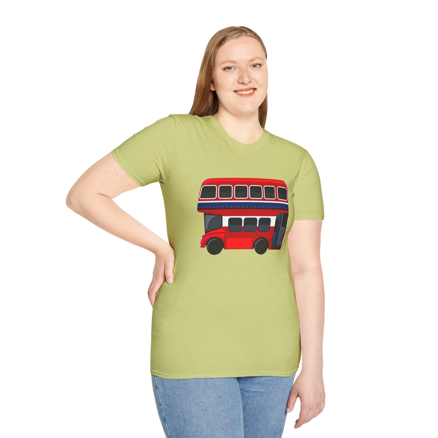 Unisex Softstyle T-Shirt - London Transport English Bus