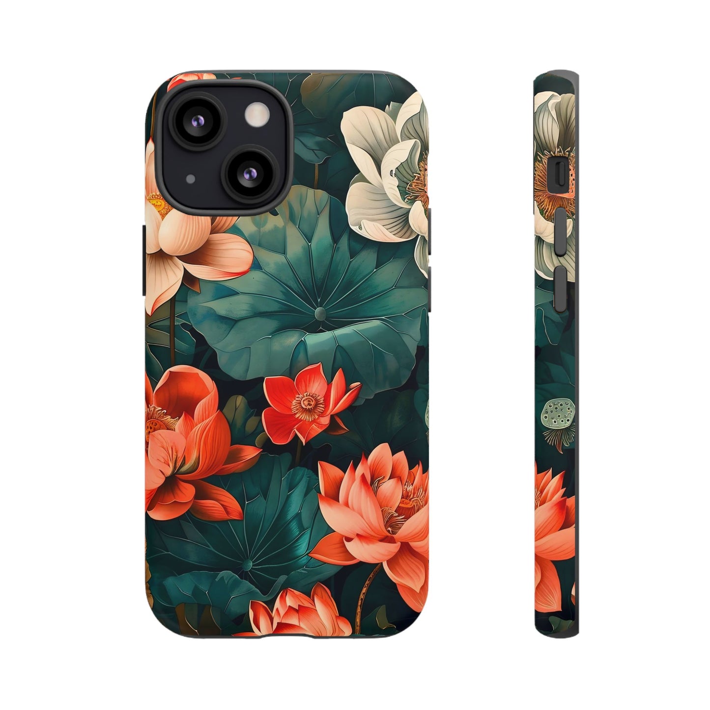 Flower Phone Case, Floral Phone Cover, Tough Case for Floral Lovers, Gift for Her, Stylish Tech Accessories