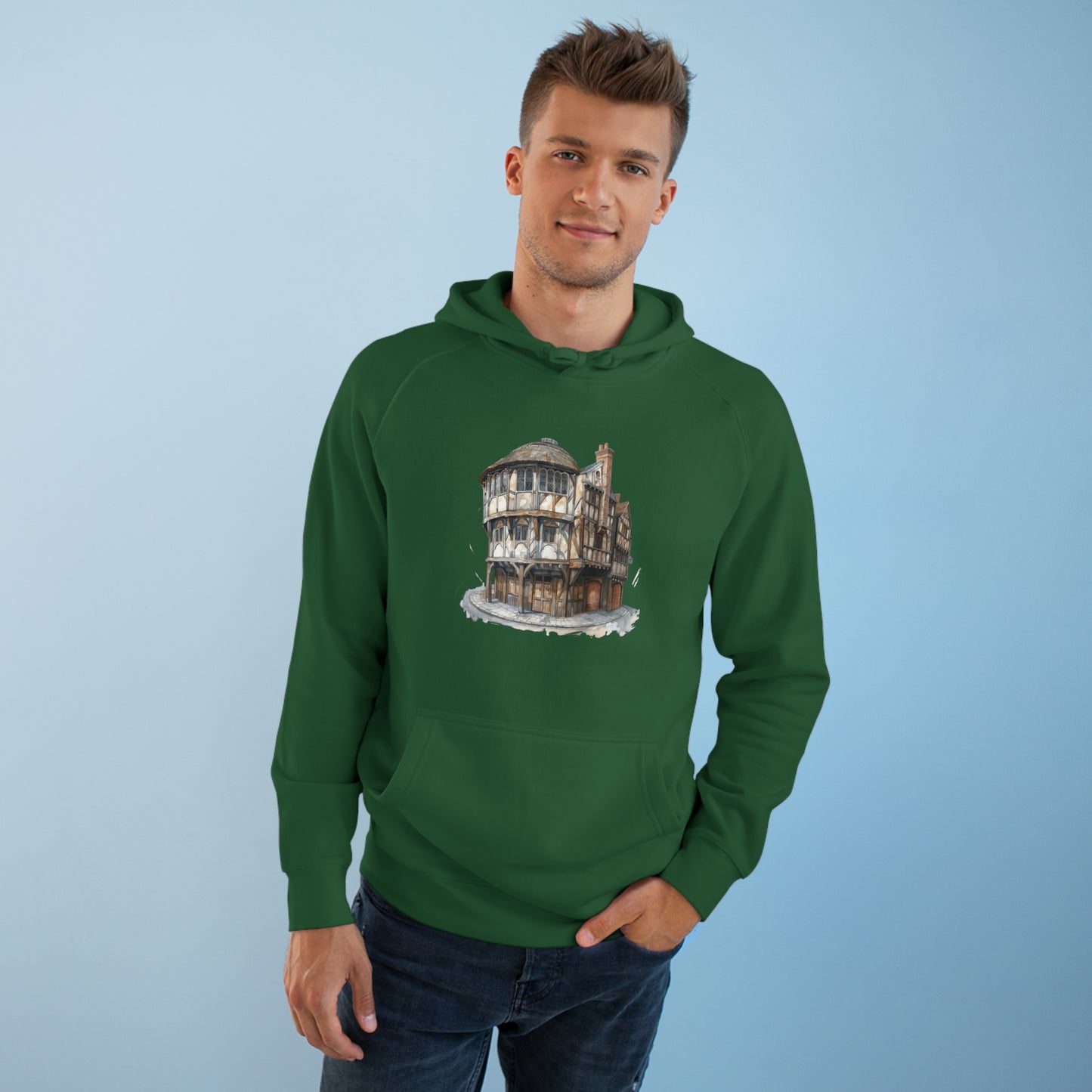 Unisex Hoodie - Classic British Pub