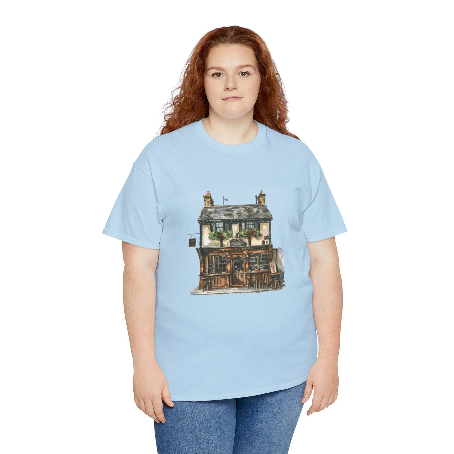 Vintage British House - Classy Unisex Heavy Cotton T-Shirt